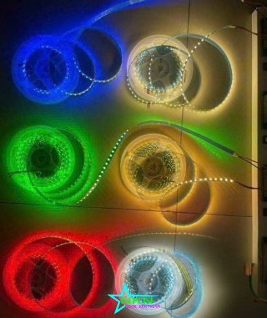 Led dán 12v – 120 bóng/m ánh sáng đỏ - x.lá- x. dương ( cuộn 5m)