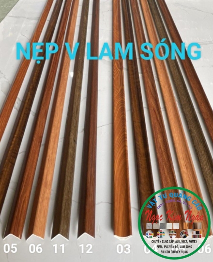 Nẹp V lam sóng