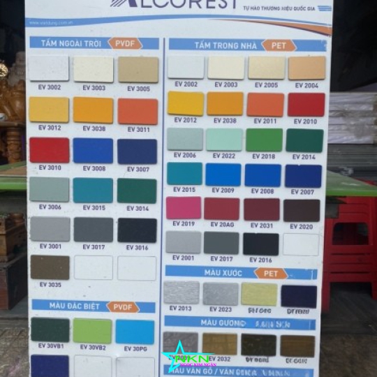 Tấm alu hãng Alcorest